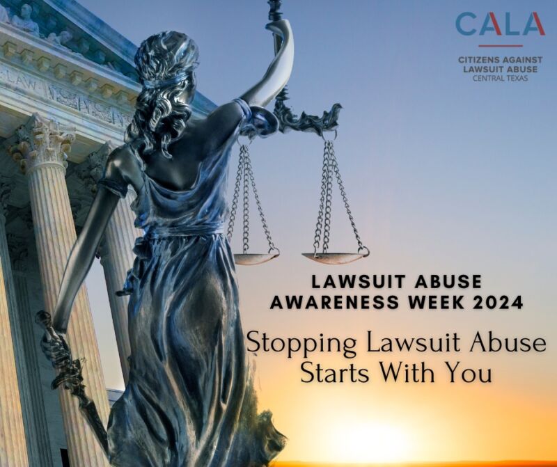 Image for the Tweet beginning: Frivolous lawsuits and abusive legal